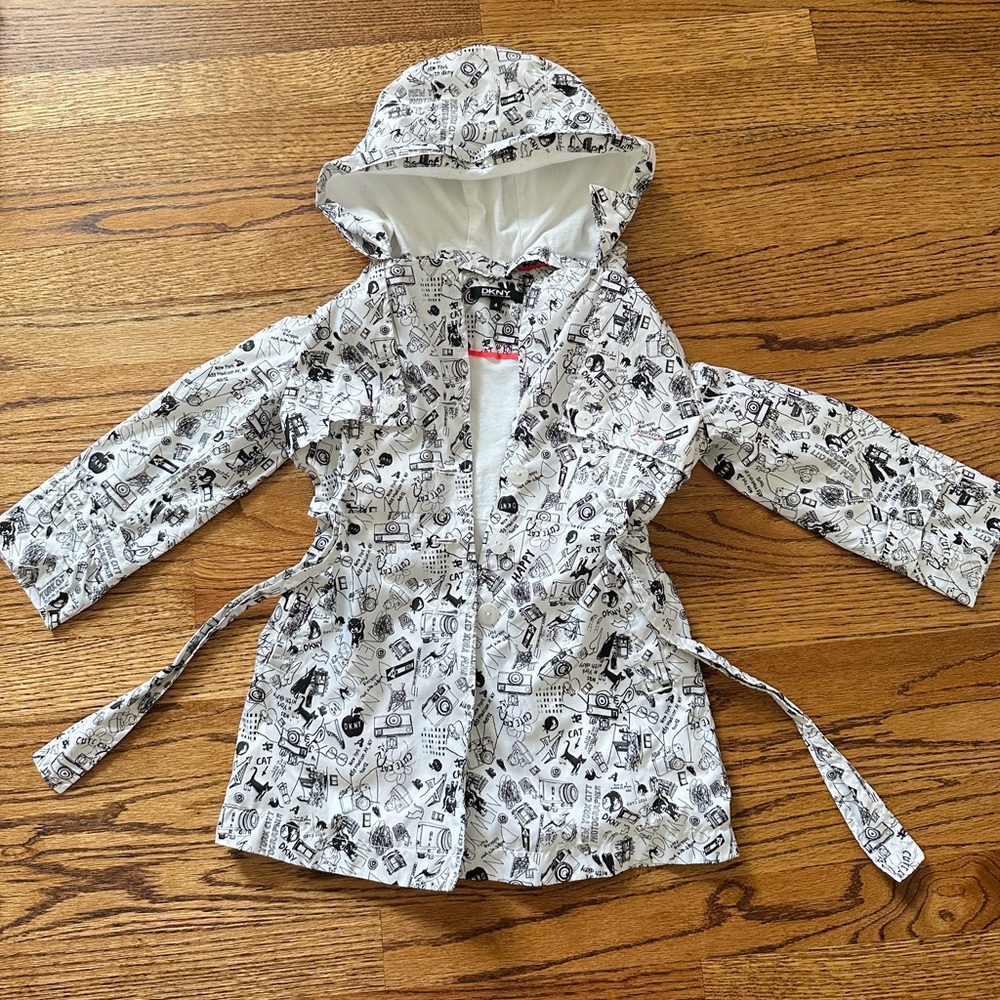 DKNY little girl trench coat